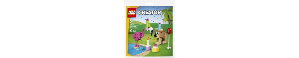 LEGO Creator Przyjęcie urodzinowe z uroczymi zwierzątkami 30715