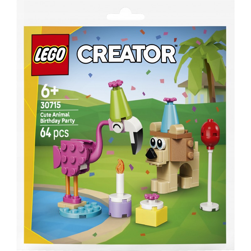 LEGO Creator Przyjęcie urodzinowe z uroczymi zwierzątkami 30715