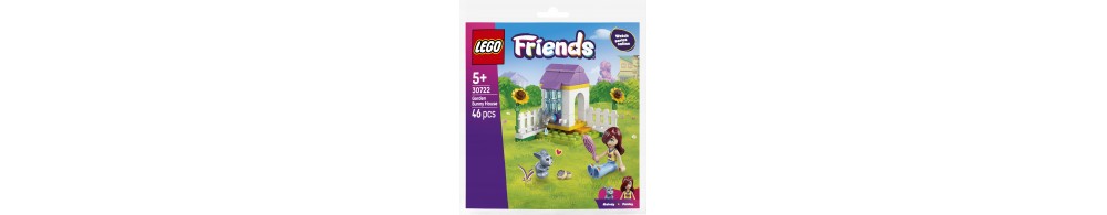 LEGO Friends Domek króliczka w ogrodzie 30722