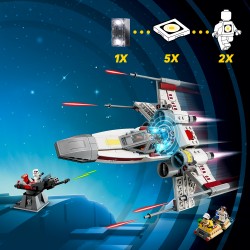 LEGO Star Wars SMART Play X-Wing Czerwona Piątka Luke’a 75423
