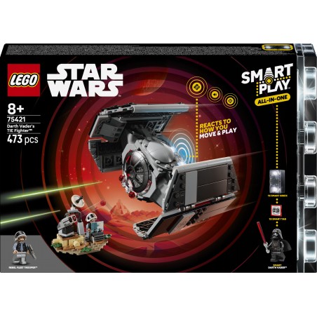LEGO Star Wars SMART Play: Myśliwiec TIE Dartha Vadera 75421
