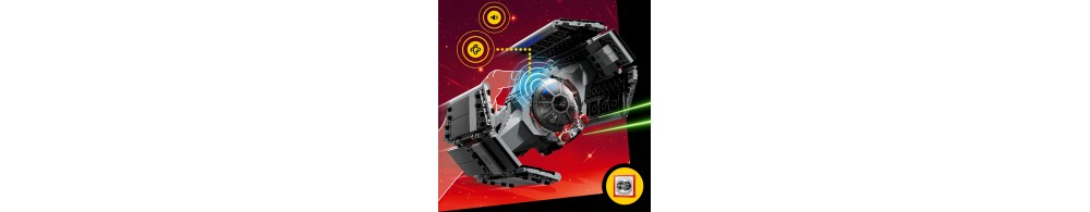 LEGO Star Wars SMART Play: Myśliwiec TIE Dartha Vadera 75421