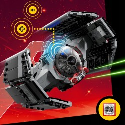 LEGO Star Wars SMART Play: Myśliwiec TIE Dartha Vadera 75421