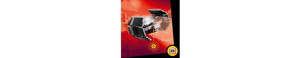 LEGO Star Wars SMART Play: Myśliwiec TIE Dartha Vadera 75421