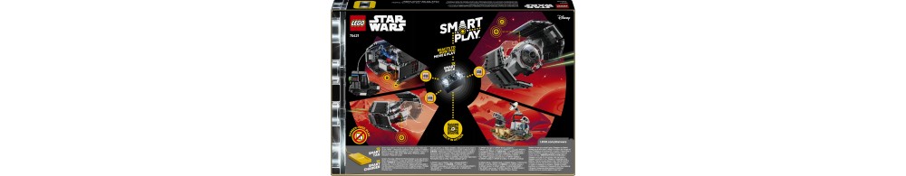 LEGO Star Wars SMART Play: Myśliwiec TIE Dartha Vadera 75421