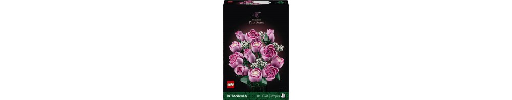 LEGO Botanicals Bukiet różowych róż 10374