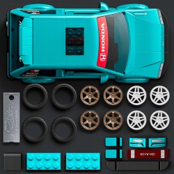 Mattel Brick Shop Hot Wheels Speed Series ’90 Honda Civic EF JHF62