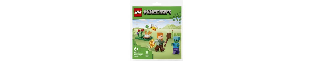LEGO Minecraft Potyczka Alex przy ognisku 30732