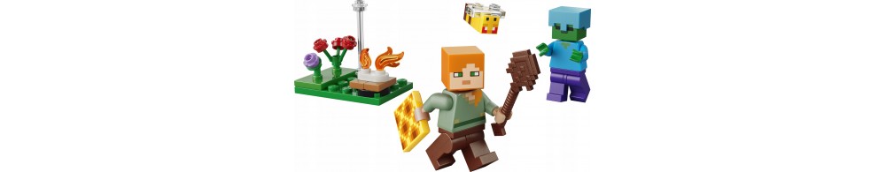 LEGO Minecraft Potyczka Alex przy ognisku 30732