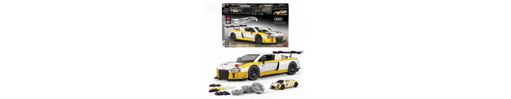 Mattel Brick Shop Klocki Hot Wheels Elite Series 15 Audi R8 LMS JFT18