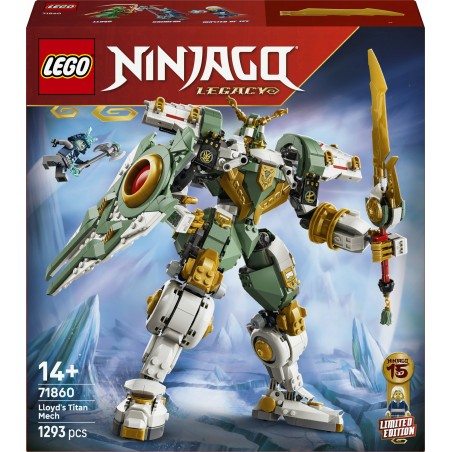 LEGO NINJAGO Tytanowy mech Lloyda - 15. rocznica 71860