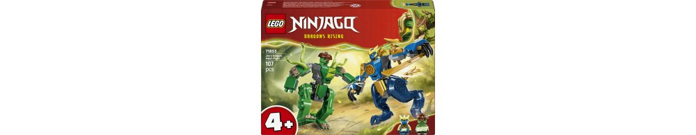 LEGO NINJAGO Bitwa w smoczym mechu Jaya 71853