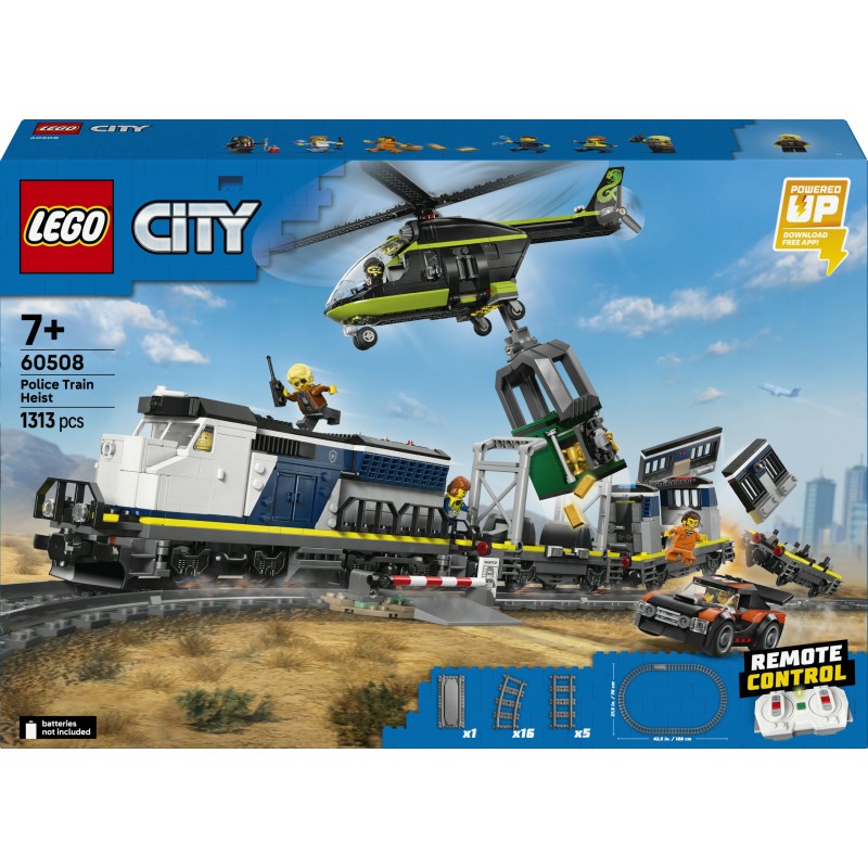 LEGO City Napad na policyjny pociąg 60508