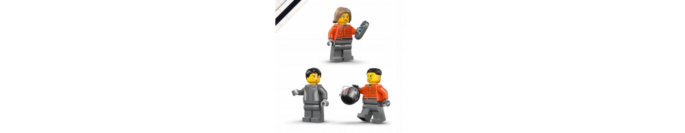 LEGO City Ciężarówka F1 z bolidem Audi F1 60493