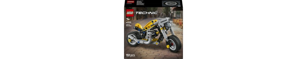 LEGO Technic Żółty motocykl 42225
