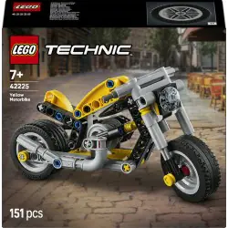 LEGO Technic Żółty motocykl 42225