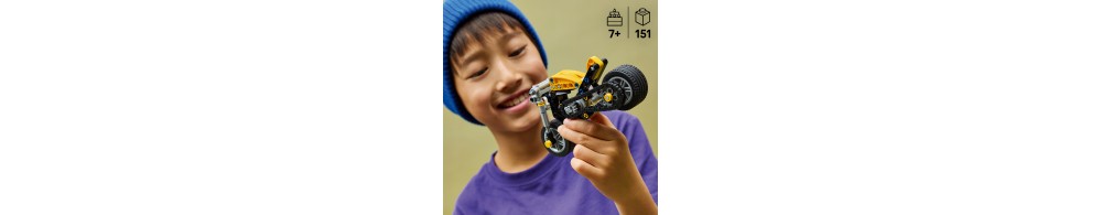 LEGO Technic Żółty motocykl 42225