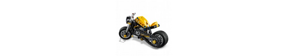 LEGO Technic Żółty motocykl 42225