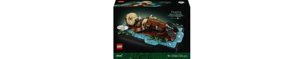 LEGO Ideas Pływające wydry 21366