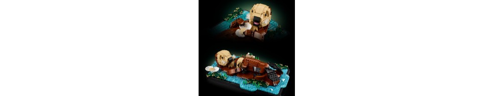 LEGO Ideas Pływające wydry 21366