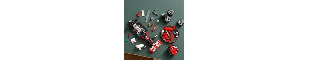 LEGO Icons Ferrari F2004 i Michael Schumacher, bolid F1 11375