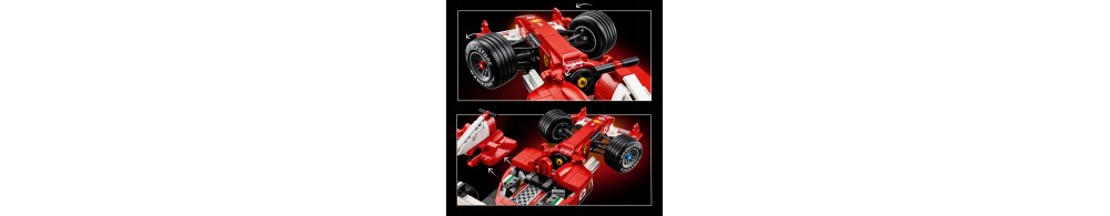 LEGO Icons Ferrari F2004 i Michael Schumacher, bolid F1 11375