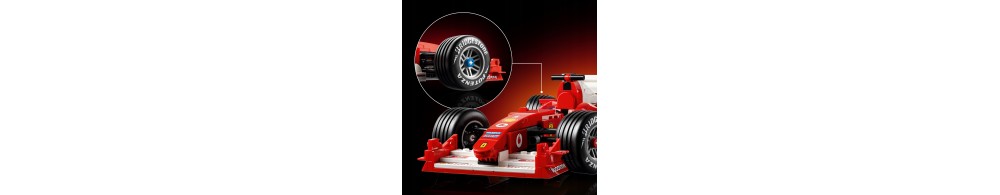 LEGO Icons Ferrari F2004 i Michael Schumacher, bolid F1 11375