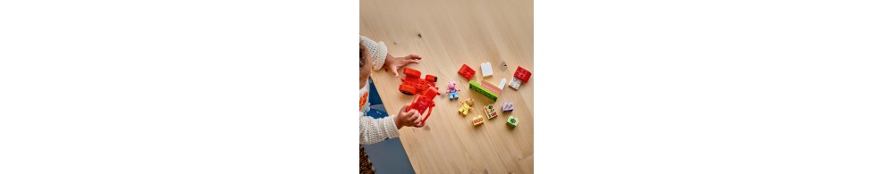 LEGO DUPLO Świnka Peppa Ciągnik i rynek 10468