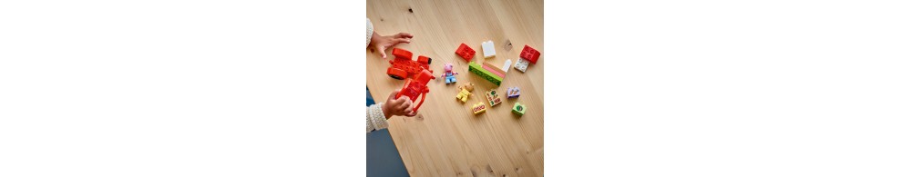 LEGO DUPLO Świnka Peppa Ciągnik i rynek 10468