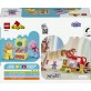 LEGO DUPLO Świnka Peppa Ciągnik i rynek 10468