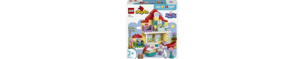 LEGO DUPLO Świnka Peppa Dom rodzinny 10467