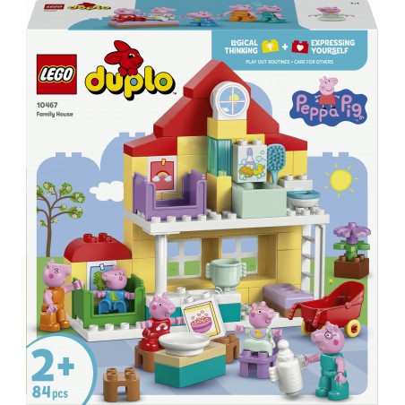LEGO DUPLO Świnka Peppa Dom rodzinny 10467
