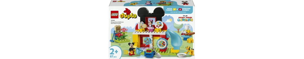 LEGO DUPLO Disney Klub Myszki Miki z Minnie i Pluto 10465