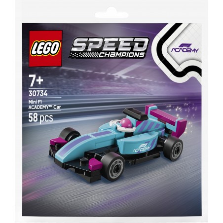 LEGO Speed Champions Mały bolid F1 ACADEMY 30734