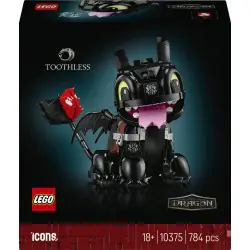 LEGO Icons Jak wytresować smoka: Szczerbatek 10375