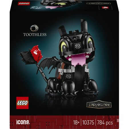 LEGO Icons Jak wytresować smoka: Szczerbatek 10375