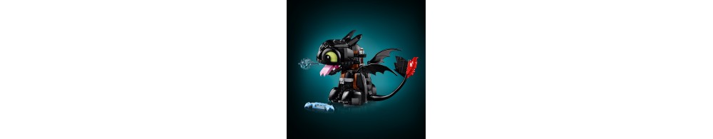 LEGO Icons Jak wytresować smoka: Szczerbatek 10375