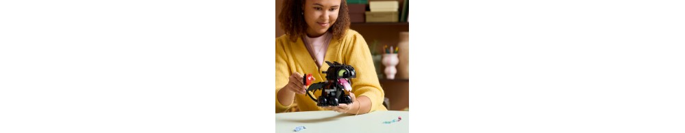 LEGO Icons Jak wytresować smoka: Szczerbatek 10375