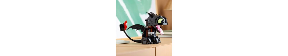 LEGO Icons Jak wytresować smoka: Szczerbatek 10375