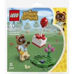 LEGO Animal Crossing Tom Nook i latający prezent 30731