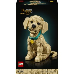 LEGO Icons Szczeniak golden retriever 11384