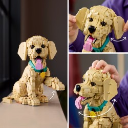 LEGO Icons Szczeniak golden retriever 11384