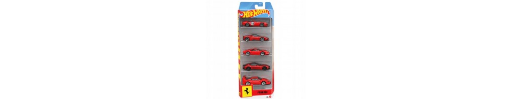 Hot Wheels Ferrari 5-pak JLN12