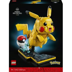 LEGO Pokémon Pikachu i Pokéball 72152