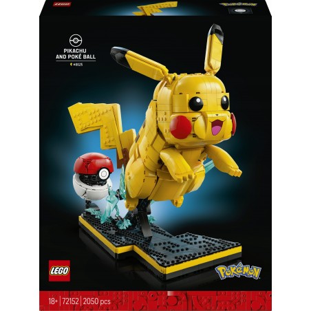 LEGO Pokémon Pikachu i Pokéball 72152
