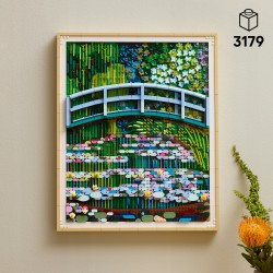LEGO Art Claude Monet - Most nad stawem z liliami wodnymi 31220