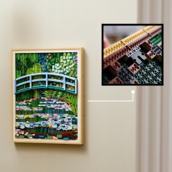 LEGO Art Claude Monet - Most nad stawem z liliami wodnymi 31220