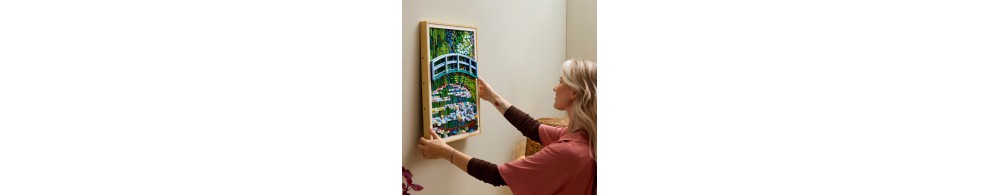 LEGO Art Claude Monet - Most nad stawem z liliami wodnymi 31220