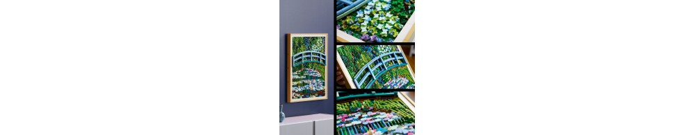 LEGO Art Claude Monet - Most nad stawem z liliami wodnymi 31220
