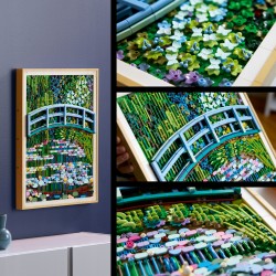 LEGO Art Claude Monet - Most nad stawem z liliami wodnymi 31220